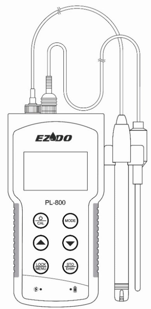 GOnDO PL-800AL multiparameter water-quality meter with probes