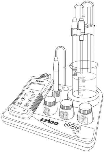 GOnDO PL-B multifunction meter base shown with compatible PL-800 meter