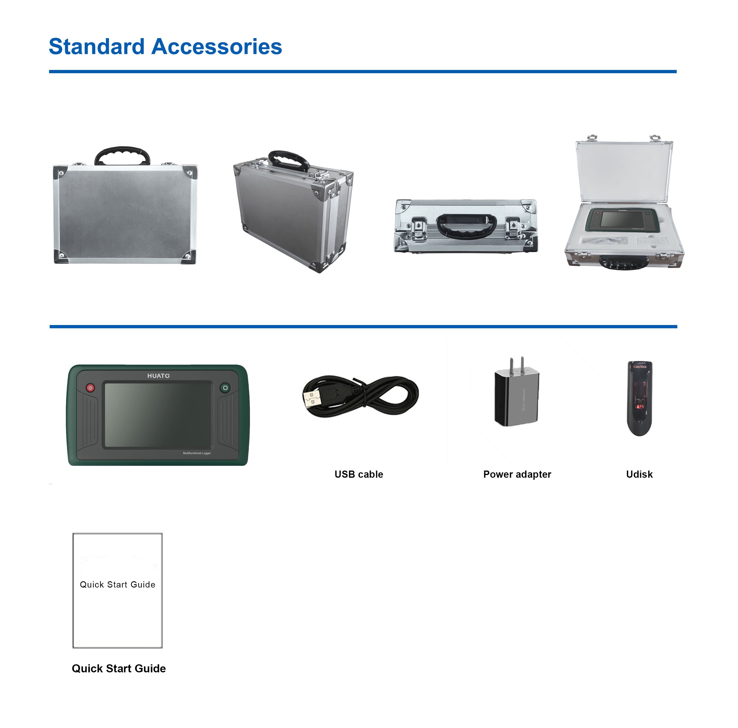 Portable Multi-Channel Thermocouple Data Logger | 8, 12 & 16 Channels with LAN, USB & SD Storage S1500 Series