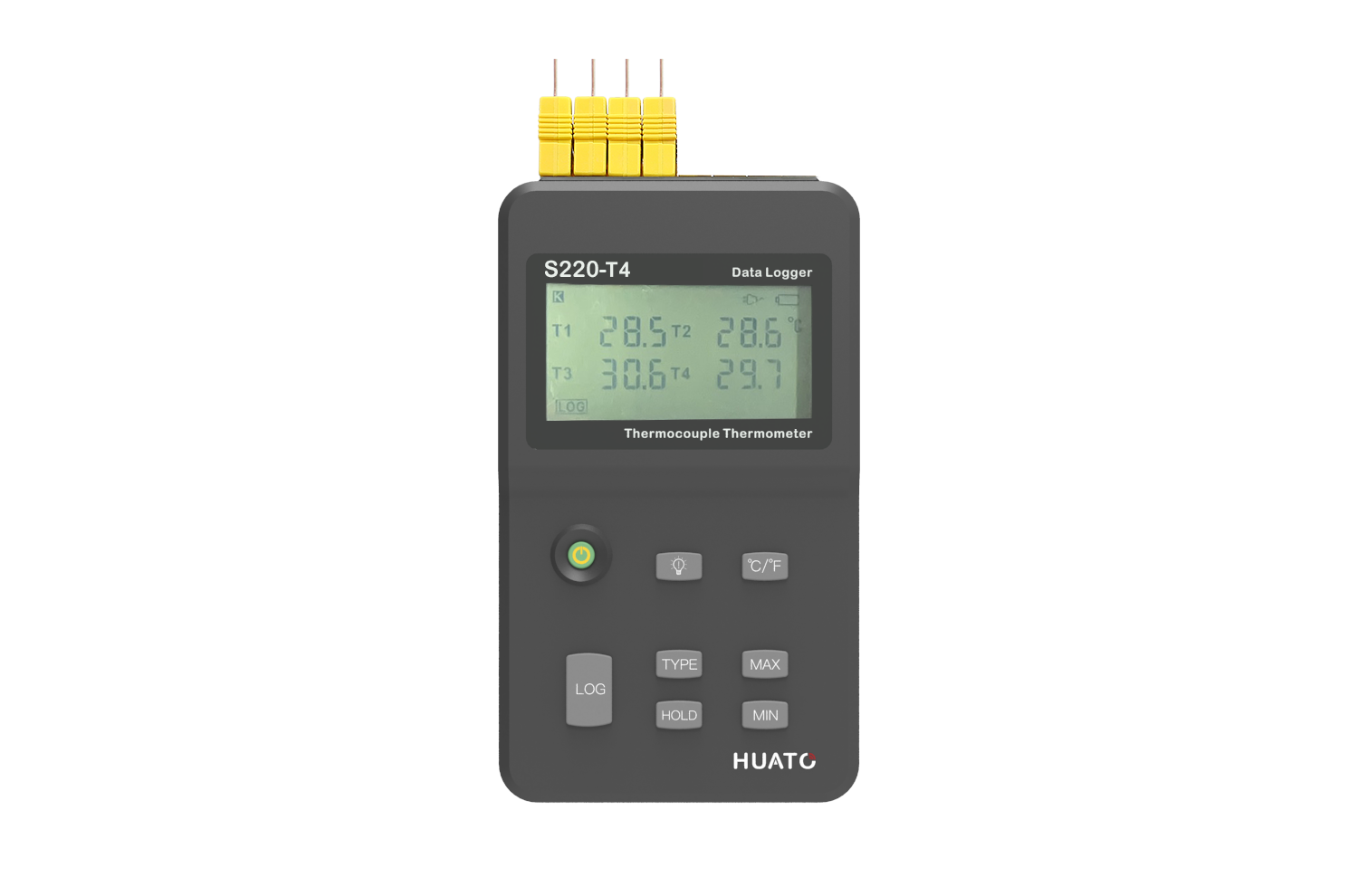 Multi-Channel Thermocouple Temperature Data Logger – 2, 4, & 8 Channels with USB & Software S220