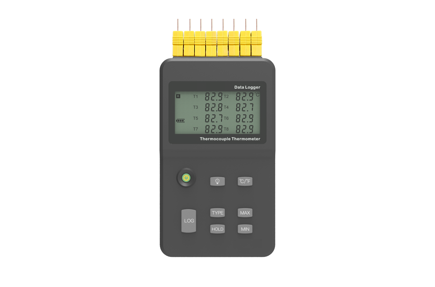 Multi-Channel Thermocouple Temperature Data Logger – 2, 4, & 8 Channels with USB & Software S220