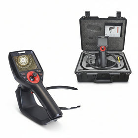 10m Endoscope Articulating 360° Industrial Videoscope Forward & Side View Inspection Camera V40-D