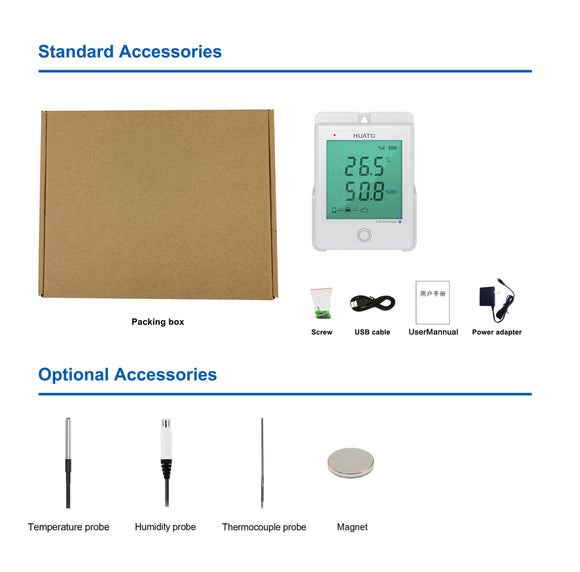 WiFi Wireless Temperature & Humidity Data Logger – Smart Multi-Sensor Environmental Monitoring System S700 Series