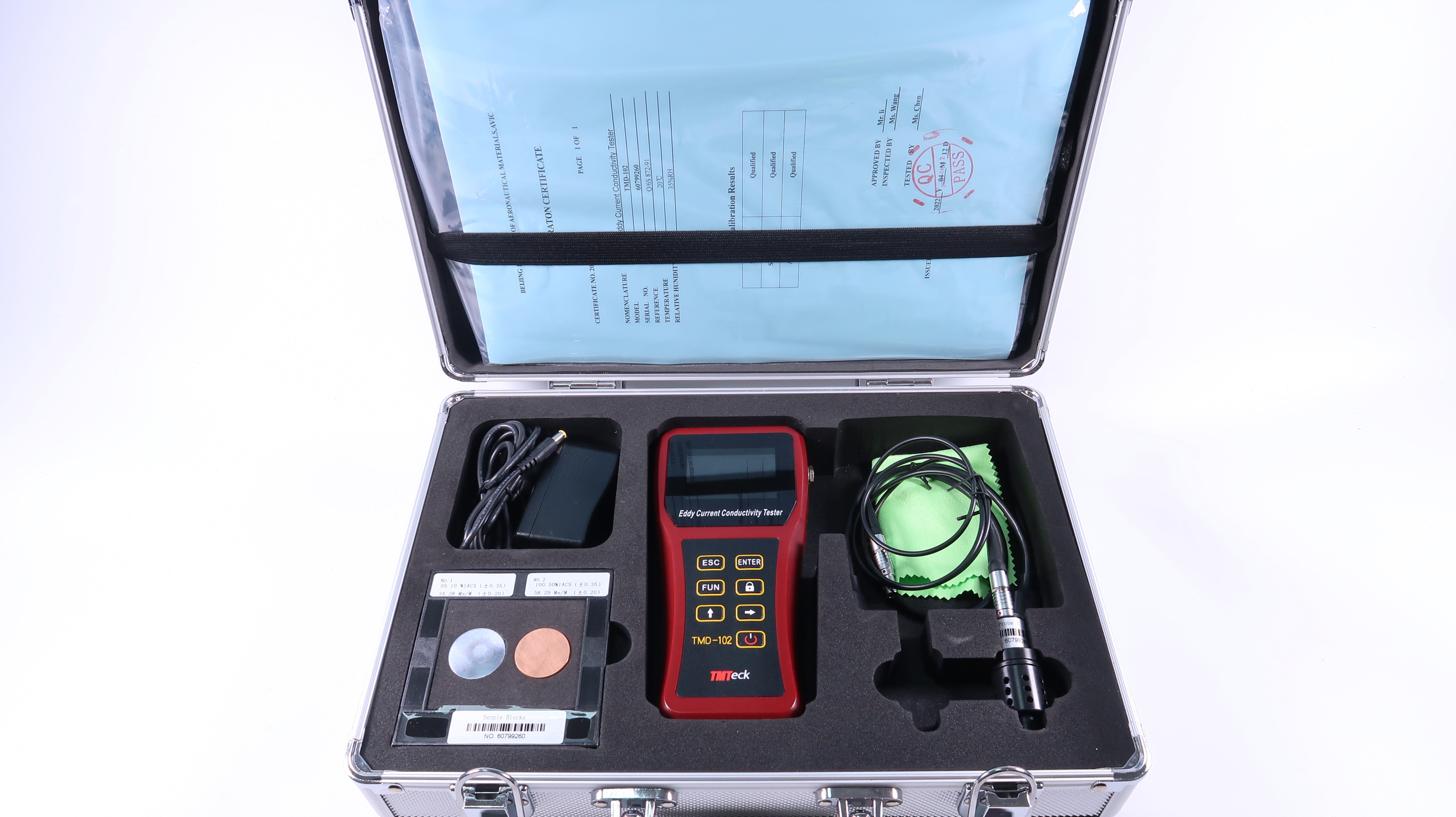 Eddy Current Electrical Conductivity Meter TMD-102 - 0