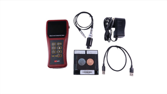 Eddy Current Conductivity Meter | Electrical Conductivity Tester for Non-Ferrous Metals – TMD-102