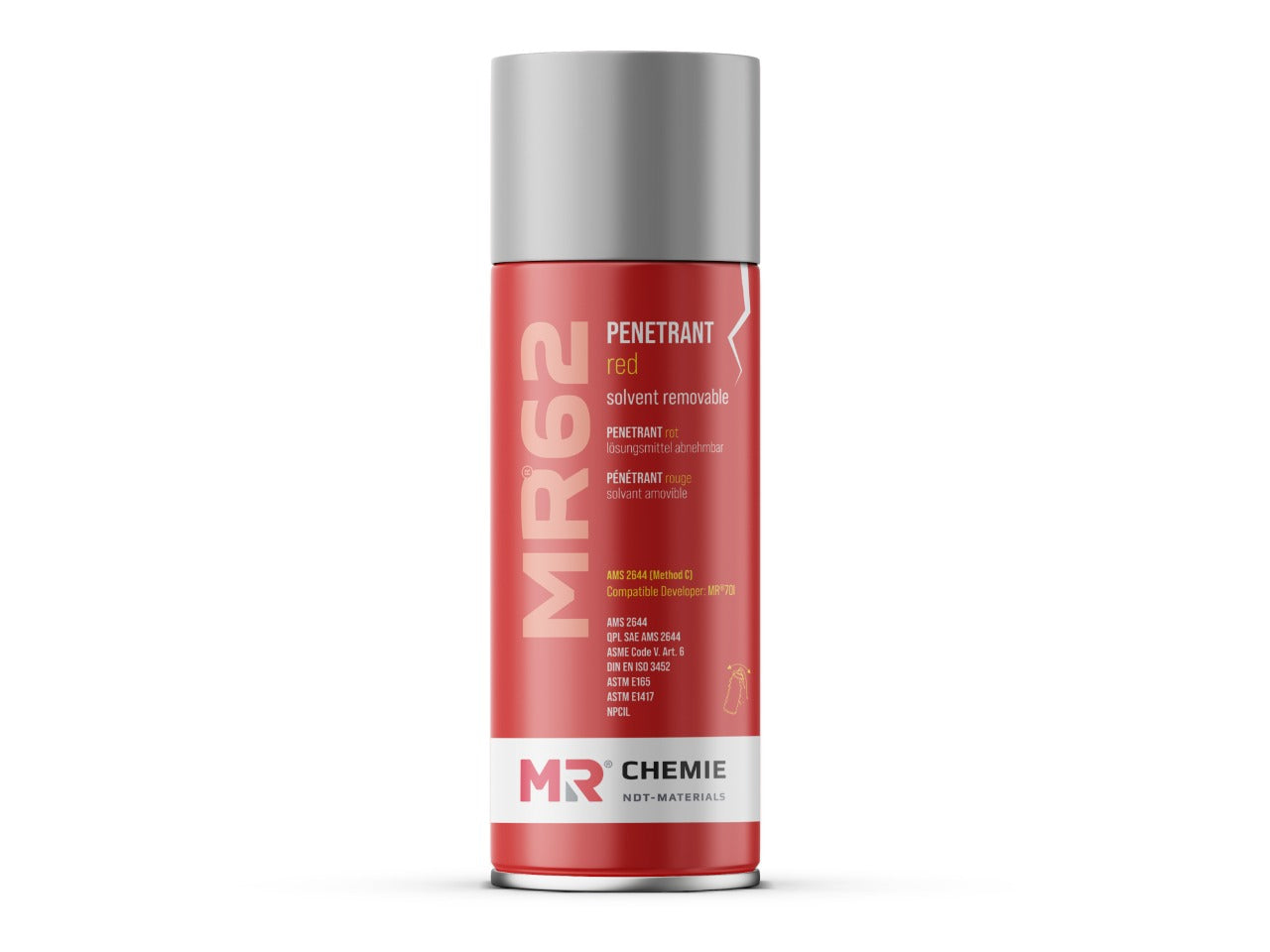 Penetrant Testing – Solvent Removable Penetrant | Red 400ml MR62