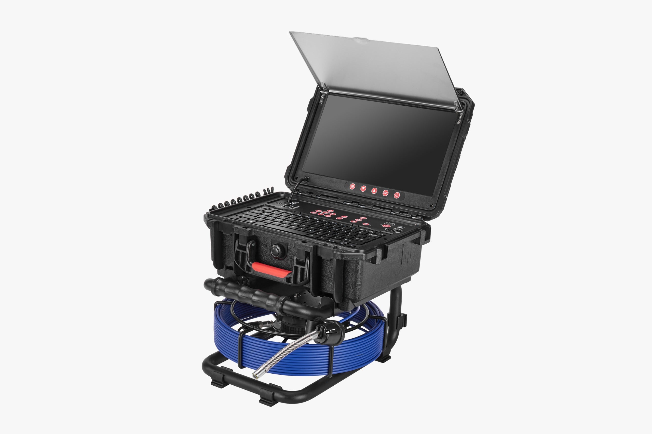 Pipe Inspection Camera Endoscope System 40m – 1080P Sewer & Drain Inspection Tool QY6566-12.8mm(4.8mm)