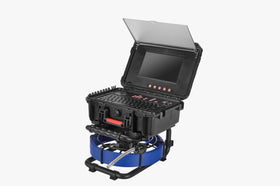 30m Pipe Inspection Camera – Sewer Drain Endoscope System with Sonde Self Levelling QY6566 - 0