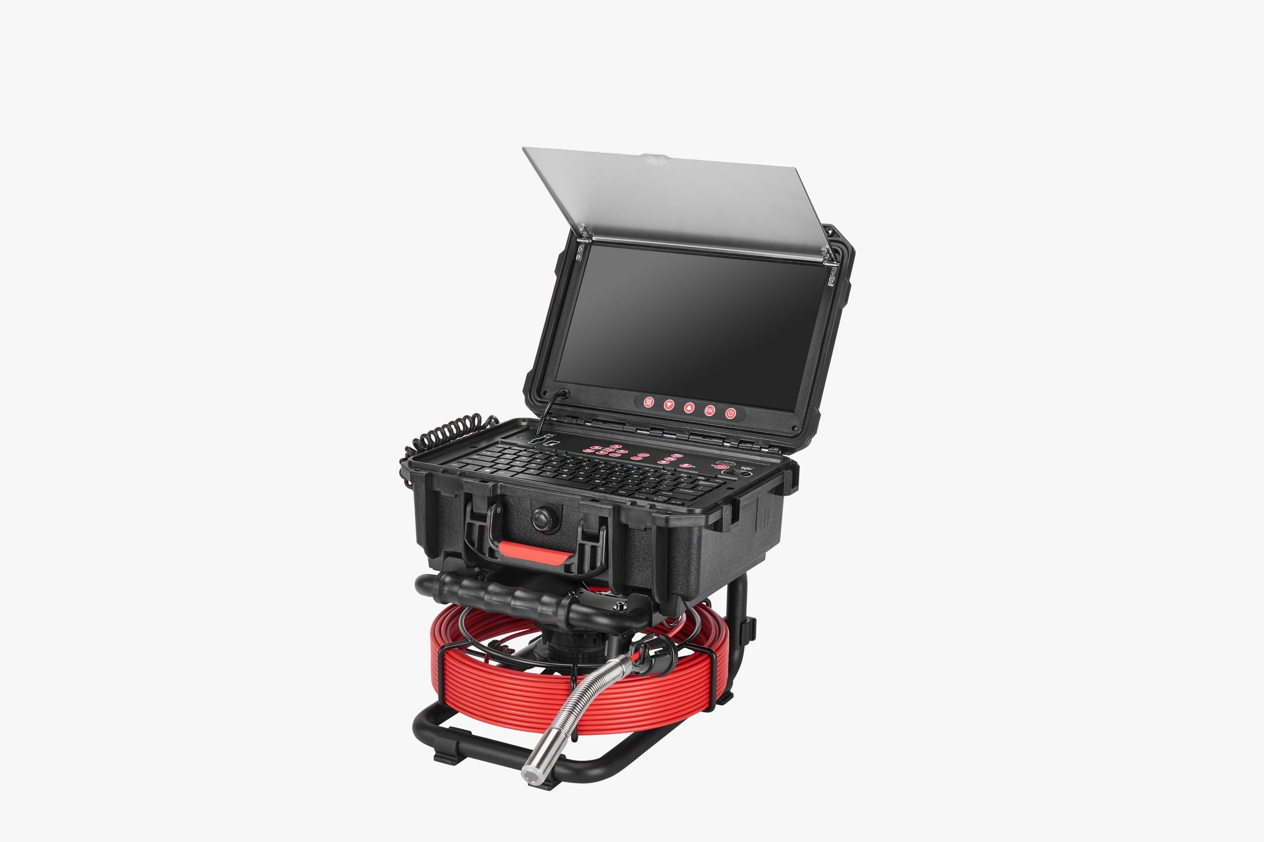 Pipe Inspection Camera Endoscope System 40m – 1080P Sewer & Drain Inspection Tool QY6566-12.8mm(4.8mm)