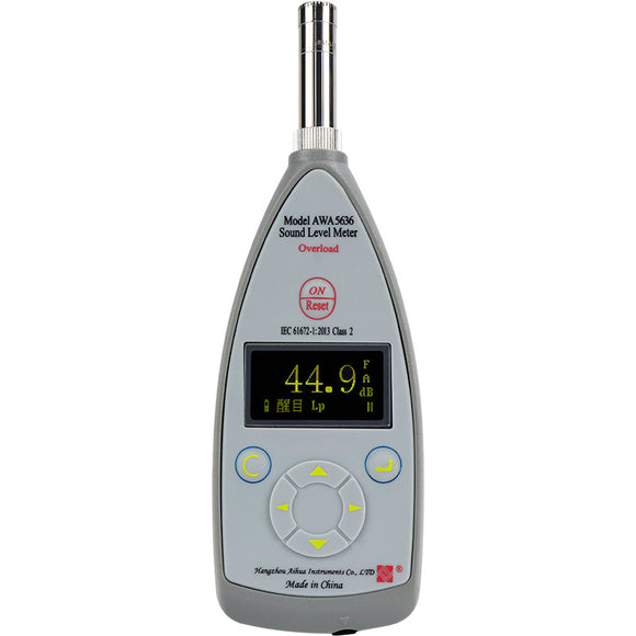 Class 2 Sound Level Meter AWA5636