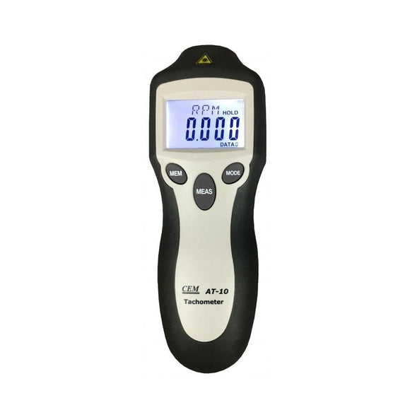 Contact & Non-Contact Laser Tachometer CEM AT-10