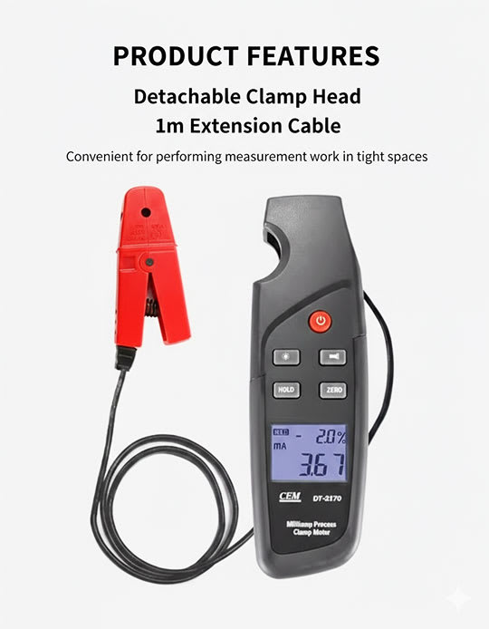 CEM DT-3170 process loop measurement