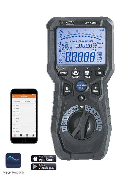CEM DT-6505 insulation multimeter
