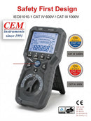 CEM DT-6505 insulation multimeter kit