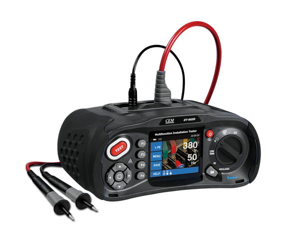 CEM DT-6650 loop and RCD tester