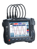 CEM DT-7760 and DT-7761 three-phase power quality analyser operating view