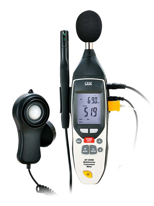 CEM DT-859B multifunction environment meter