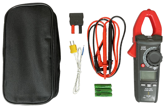 CEM DT-9181 True RMS AC/DC clamp meter kit