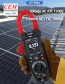 CEM DT-9481 clamp meter