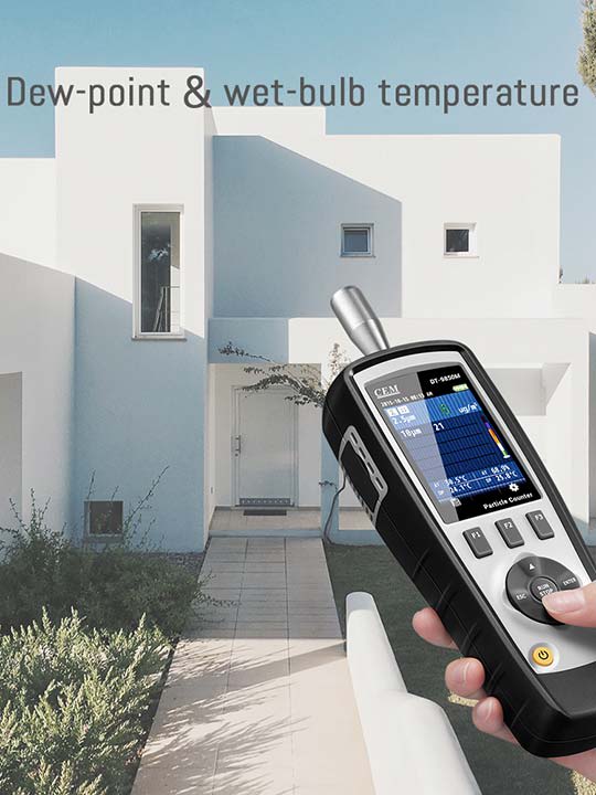 CEM DT-9850M particle counter