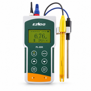 PL-800 portable multiparameter water-quality meter with probes