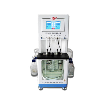 HK-265F Automatic Kinematic Viscosity Tester on white background