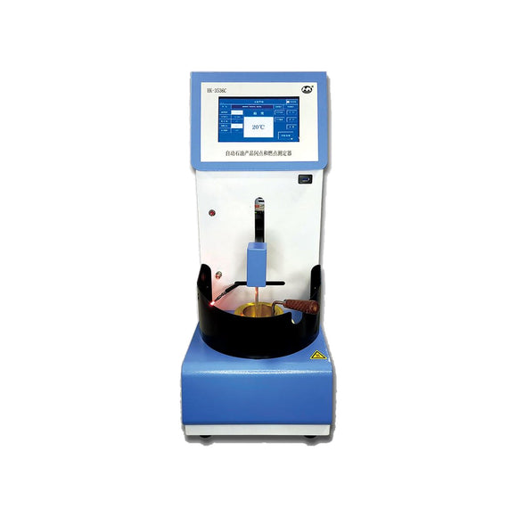 HK-3536C Automatic Cleveland Open Cup Flash Point Tester on white background