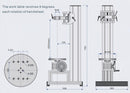 Mikrometry EST-TT2 vertical torque test stand detail