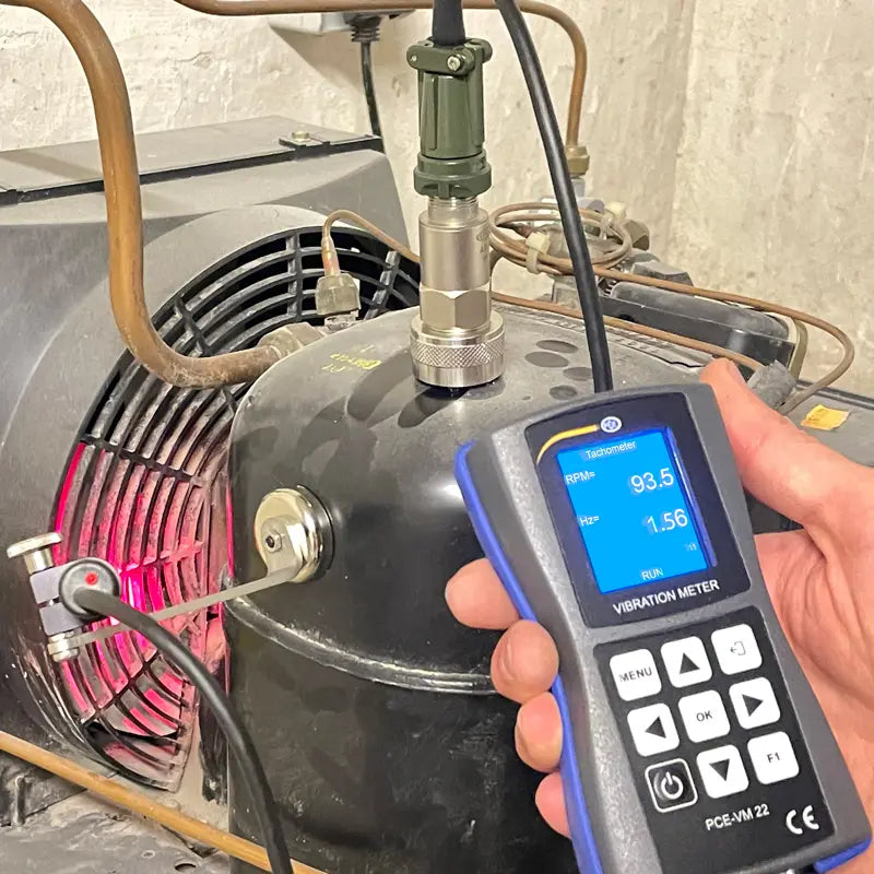 Accelerometer Condition Monitoring Vibration Analyser PCE-VM 22