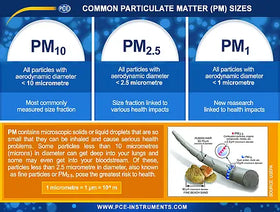 Air Quality Meter | Particle Counter with Calibration Certificate – PCE-PQC 13EU - 0