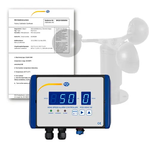 Air Velocity Meter PCE-WSAC 50-111 - 0