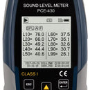 Class 1 Sound Level Meter PCE-430 with Calibrator-7