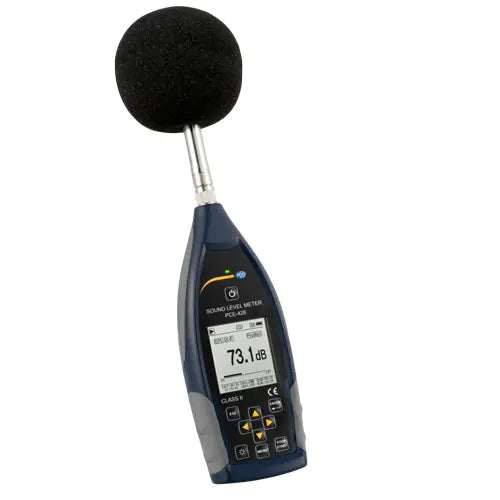 Class 2 SPL Meter PCE-428-KIT-N with Sound Calibrator