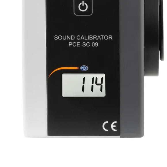 Decibel Meter Calibrator | Class 1 Sound Level Calibration Device – PCE-SC 09