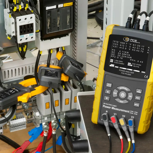 Current Clamp | Power Analyzer Clamp Meter – PCE-PA 8000