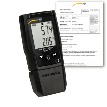 Temperature & Humidity Data Logger PCE-HT 72-ICA