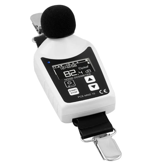 Badge-Type Decibel Meter | Personal Noise Dosimeter – PCE-MND 10