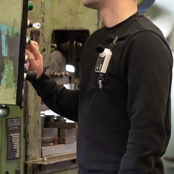 Badge-Type Decibel Meter | Personal Noise Dosimeter – PCE-MND 10