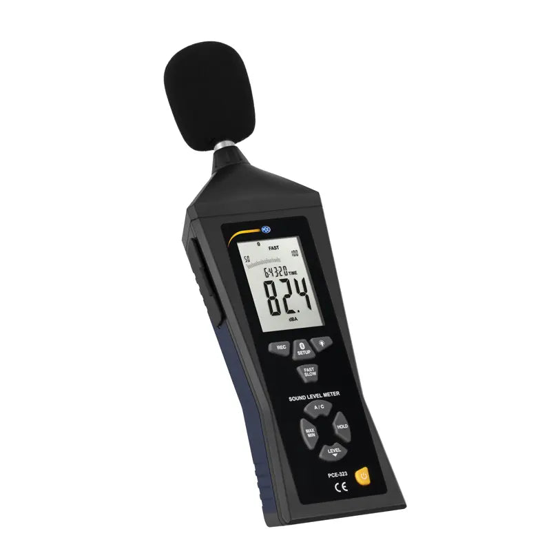 Decibel Meter PCE-323-ICA incl. ISO Calibration Certificate