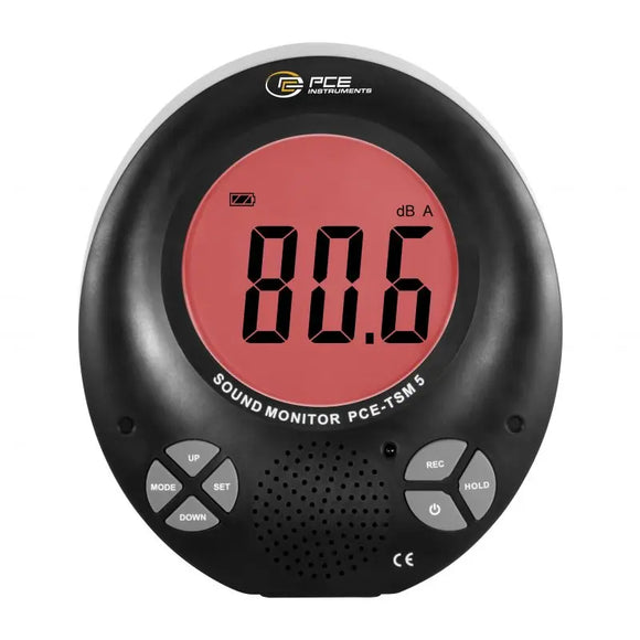 Decibel Meter | Compact Sound Pressure Level Tester – PCE-TSM 5