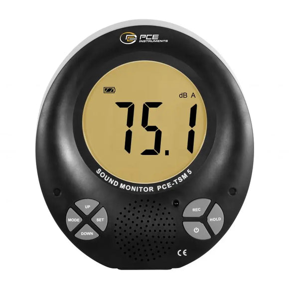Decibel Meter | Compact Sound Pressure Level Tester – PCE-TSM 5