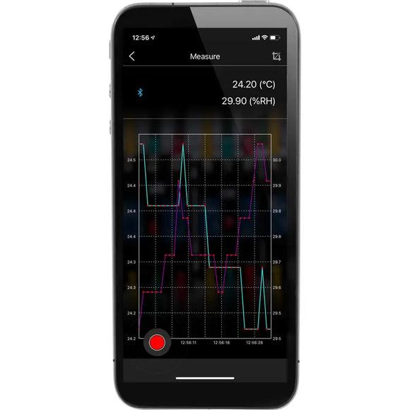 Dew Point Thermometer | Bluetooth Temperature & Humidity Meter – PCE-555BT