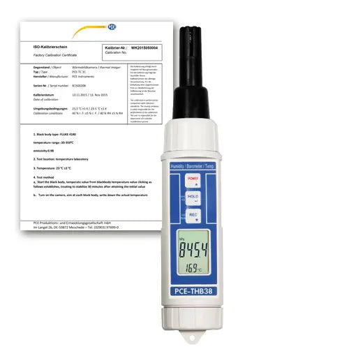 Dew Point Thermometer PCE-THB 38 - 0