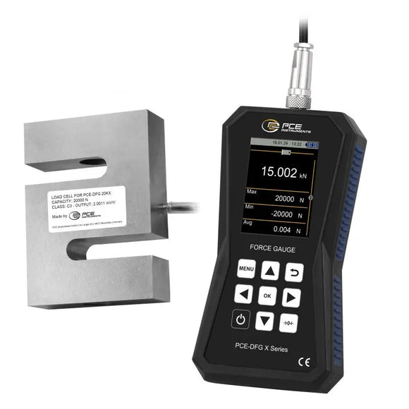 Dynamometer | Force Gauge for Tension & Compression Testing – PCE-DFG 20K X