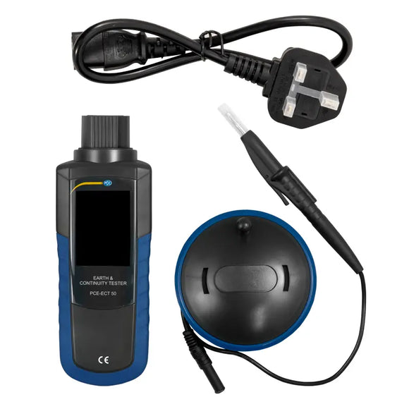 Earth Tester | Earth Resistance Meter for Grounding Systems – PCE-ECT 50-UK