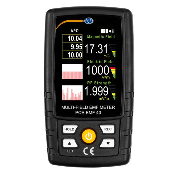 EMF Meter | Electromagnetic Field Strength Tester – PCE-EMF 40