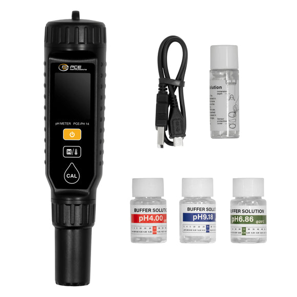 Environmental Meter | pH, Temperature & Conductivity Analyzer – PCE-PH 14