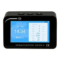 Environmental Air Quality Meter – CO₂, HCHO, TVOC, PM1/2.5/10, Temperature & Humidity PCE-RCM 16