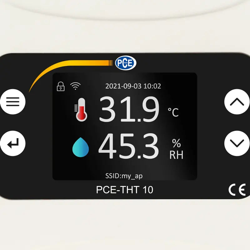 Environmental Meter PCE-THT 10-ICA incl. ISO Calibration Certificate