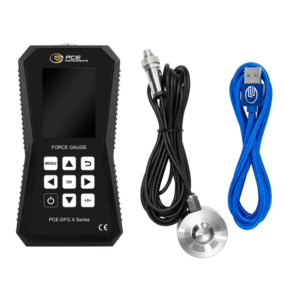 Force Gauge | High Capacity Tension & Compression Tester – PCE-DFG 20K XF
